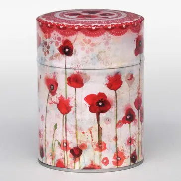Boîte à thé Luxe POPPIES, sélection thé