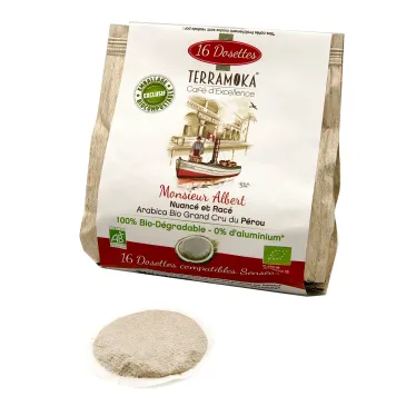 Café Bio en dosette Albert