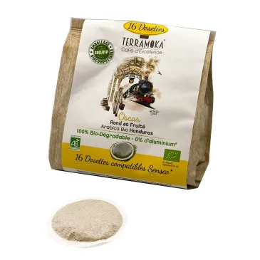 Café bio en dosette Oscar