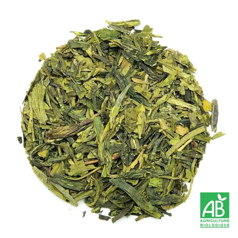 Thé vert Lung Ching, thé vert bio, thé vert de Chine, sélection thé