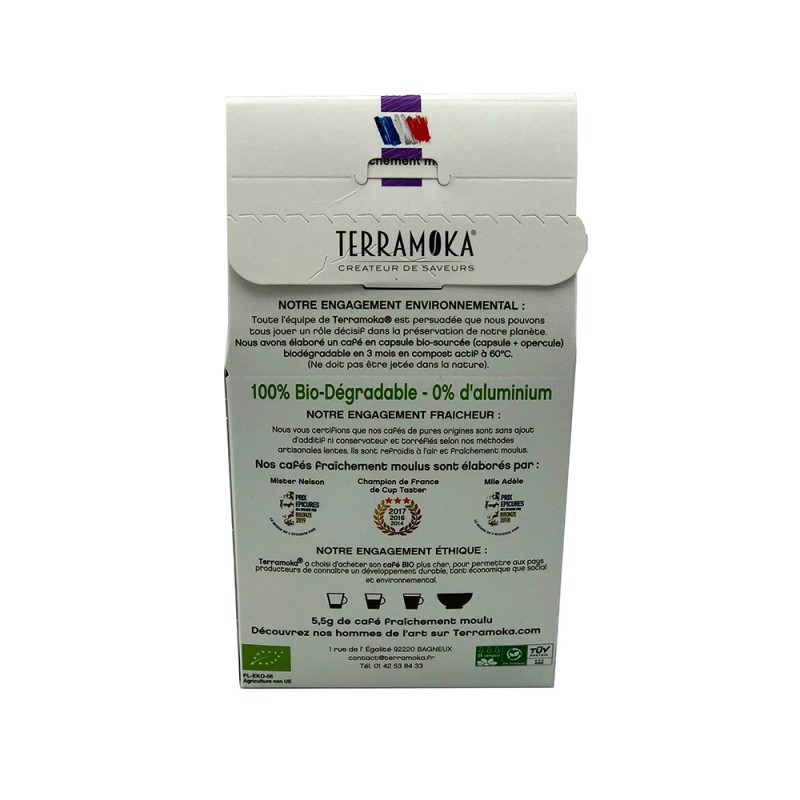 Café Bio en capsule Inès