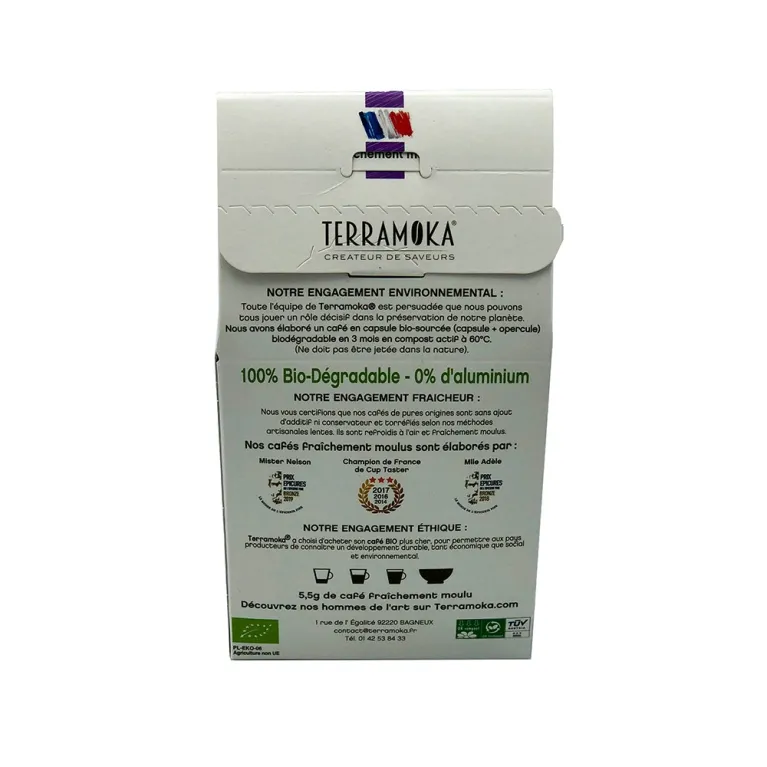 Café Bio en capsule Inès