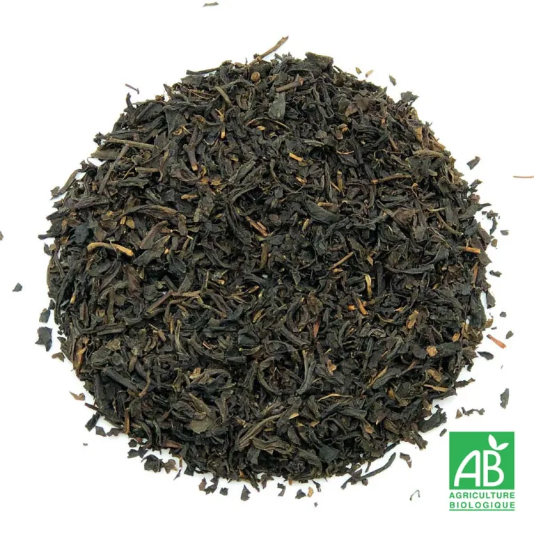 Thé noir Keemun OP Bio, thé noir bio de chine, sélection thé