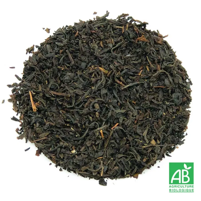 Thé noir JINJING OP, thé noir Bio de Chine, sélection thé