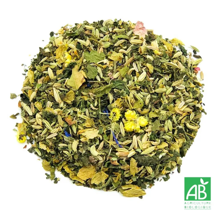 Tisane bien-être bio, sélection thé