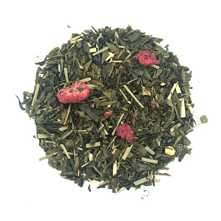 Thé vert framboise citron vert , thé rafraichissant, thé glacé, sélection thé