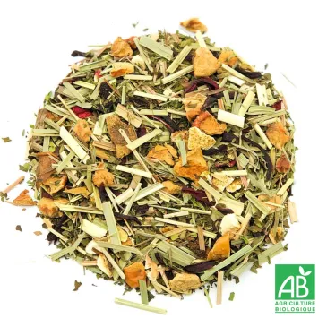 Tisane mélange du soir bio,  sélection thé