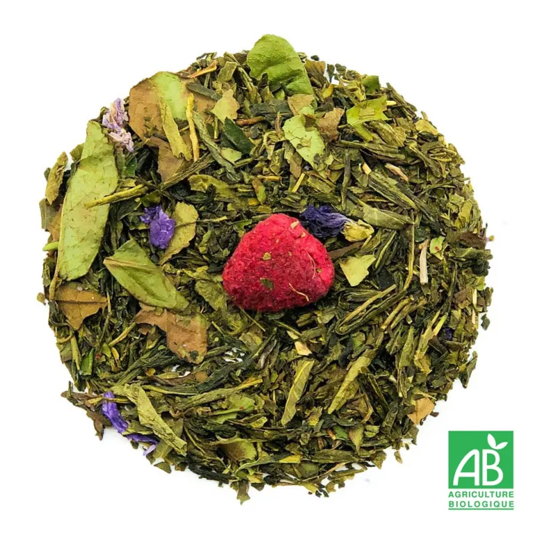 Thé from paris with love, mélange thé vert et blanc, sélection thé