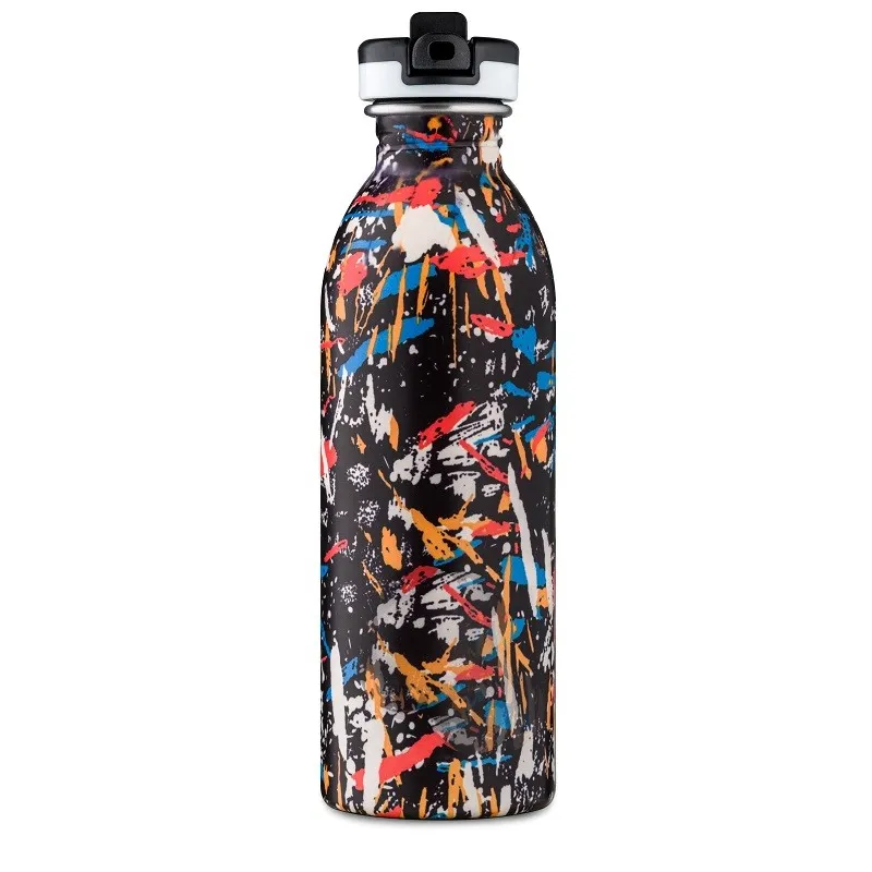 Bouteille nomade, réutilisable, 24Bottles, bouchon sport, sélection thé