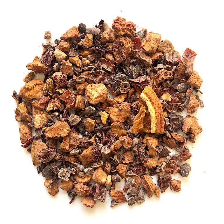 Infusion bio, orangette bio, infusion orange cacao bio, sélection thé