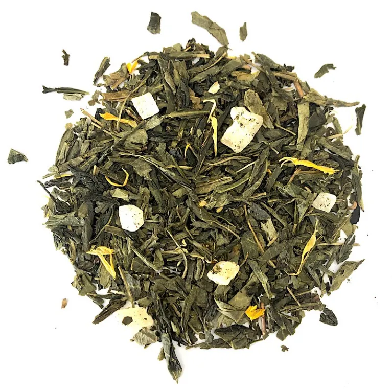 Thé vert melon, thé vert ananas, thé vert melon ananas, thé été, thé froid