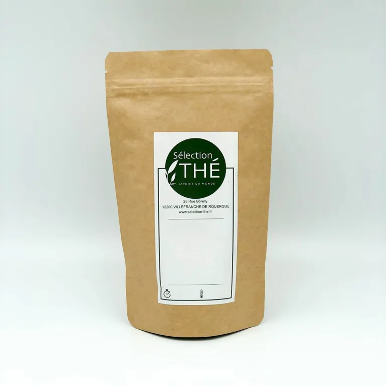 Pu erh cuit, pu erh mandarine, Yunnan, Chine, sélection thé