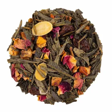 Thé vert pomme grillée, thé vert gourmand, thé réconfortant, sélection thé