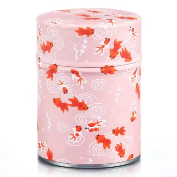 Boîte à thé poisson, boite de conservation, boite double couvercle, sélection thé