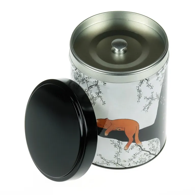 Boîte à thé empilable, boite de conservation, boite chat, sélection thé