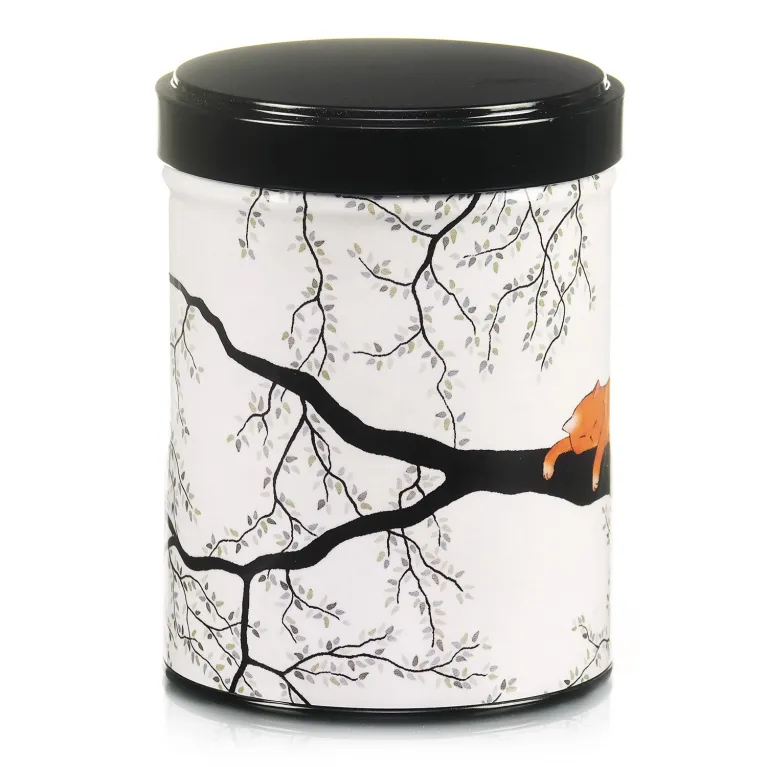 Boîte à thé empilable, boite de conservation, boite chat, sélection thé