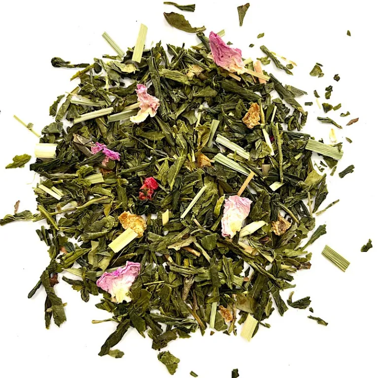 Thé vert framboise, thé vert bergamote, thé vert fruit rouge, sélection thé