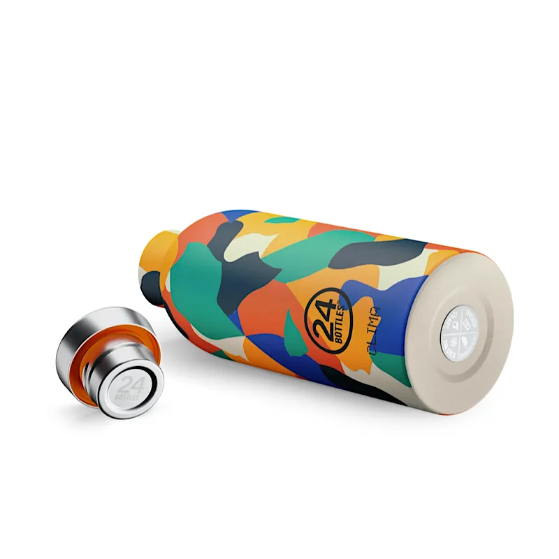 Bouteille isotherme, gourde isotherme, gourde 24Bottles, sélection thé