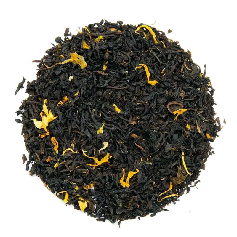 Thé noir cerise, thé noir mure, thé noir fruits rouges