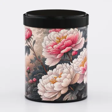 Boîte à thé empilable fleur, boite de conservation, sélection thé