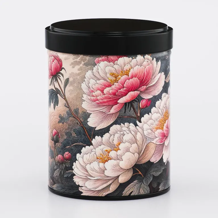 Boîte à thé empilable fleur, boite de conservation, sélection thé