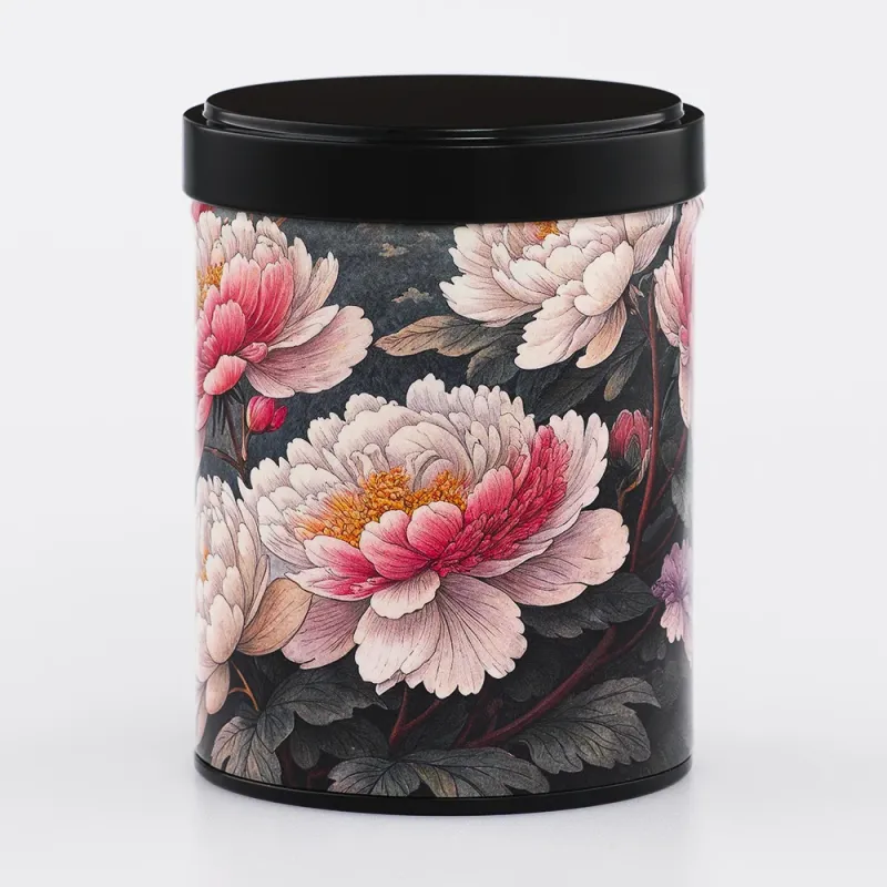 Boîte à thé empilable fleur, boite de conservation, sélection thé
