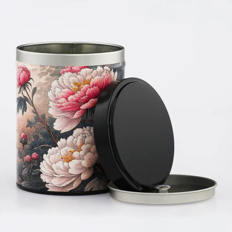 Boîte à thé empilable fleur, boite de conservation, sélection thé