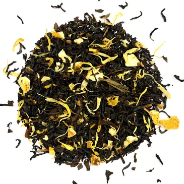 thé noir poire, thé noir châtaigne, thé automne, thé hiver, sélection thé