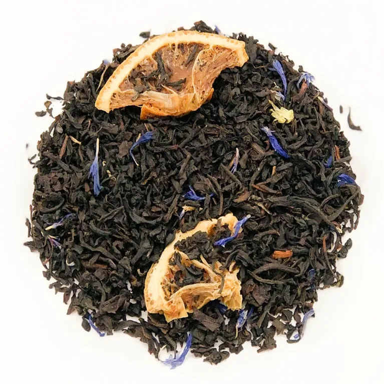 Thé noir bergamote agrumes, thé du Sri Lanka, d'Inde et Chine, sélection thé