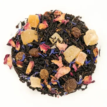 Thé noir mangue rose, thé d'Inde Chine et Sri Lanka, sélection thé